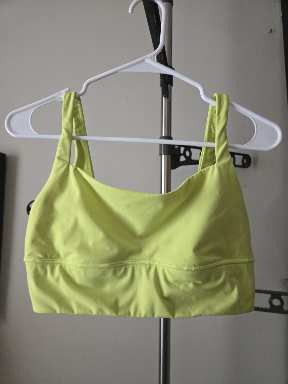 Seamless Lime Green Bralette Crop Top